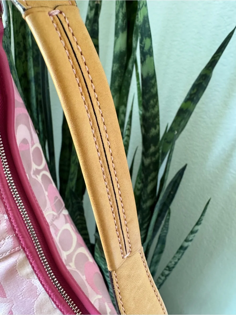 Y2K Coach Pink Optic SoHo Hobo Shoulder Bag